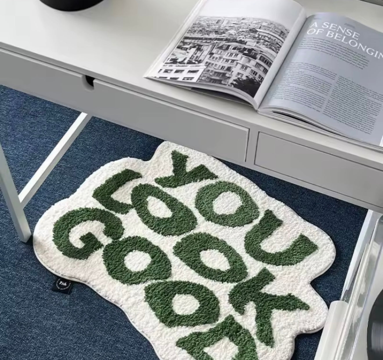 VIKAMA Letter Rug