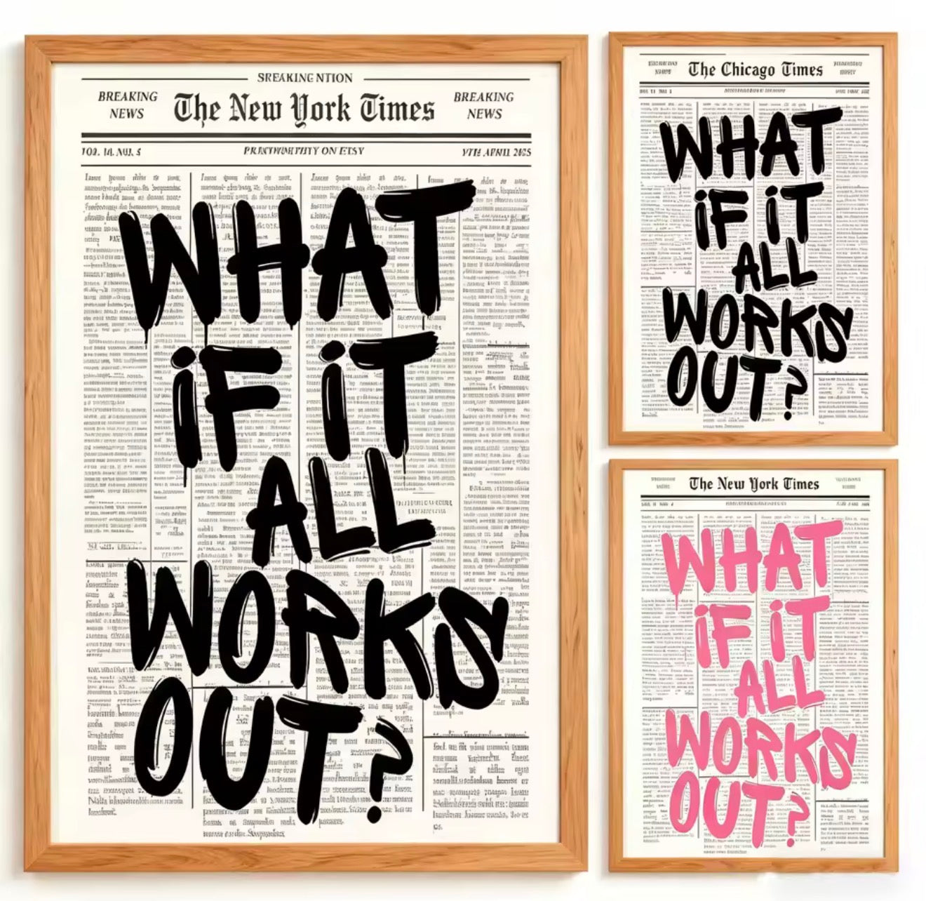 Newspaper Poster